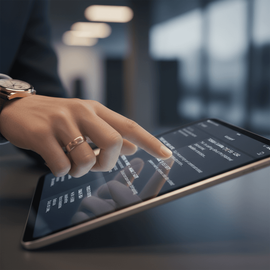Voicemail transcription and recording interface