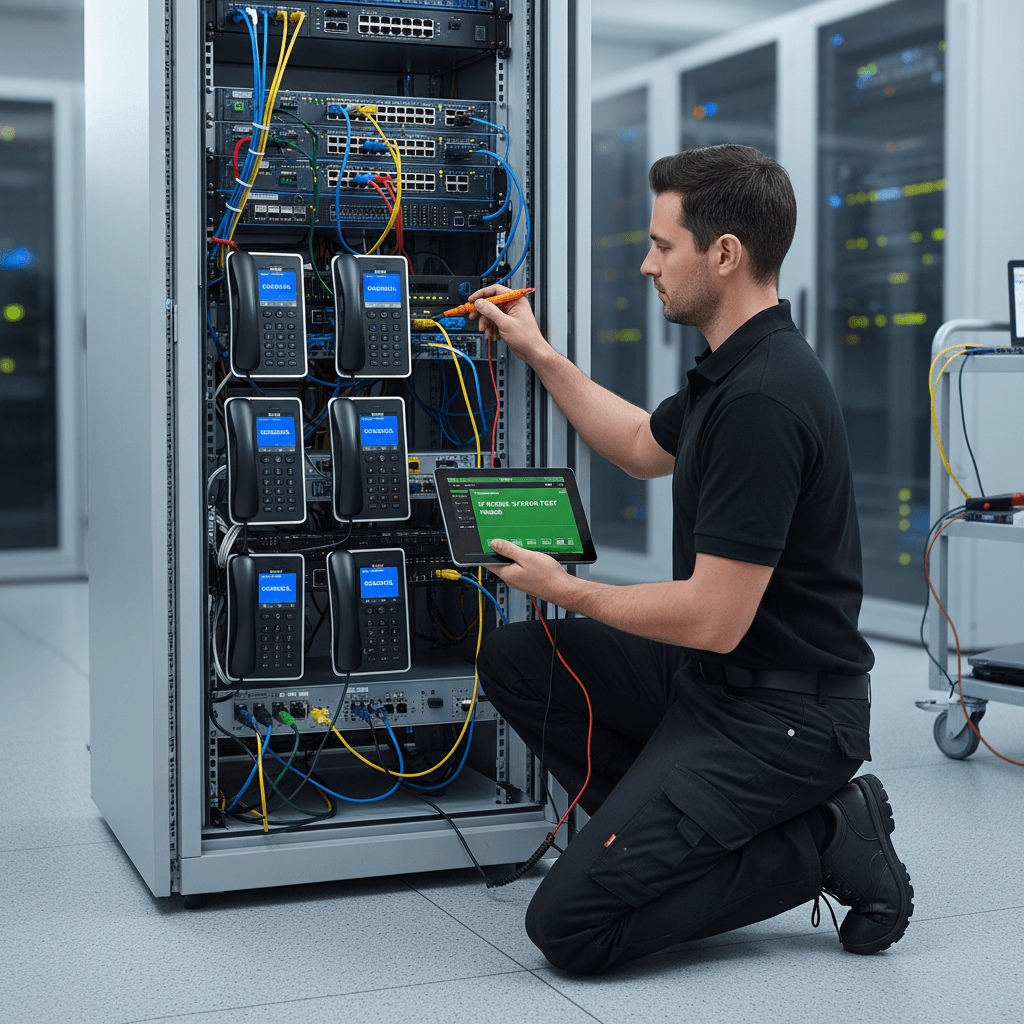 EMetrotel VoIP hardware installation